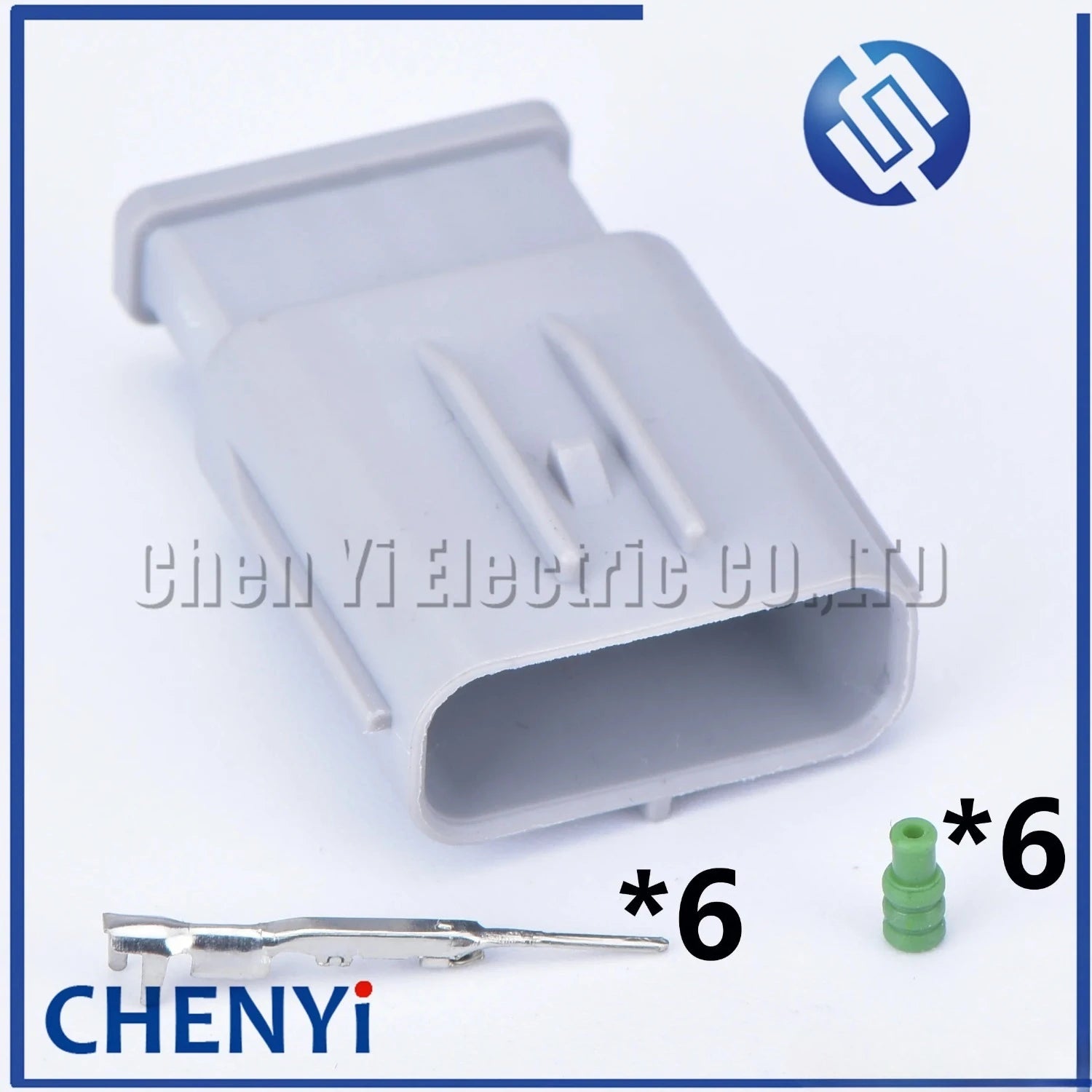 6 Pin Automotive Accelerator Pedal Connector MAF Reversing Radar 12831 6189-7100 For Toyota Subaru Mazda Nissan