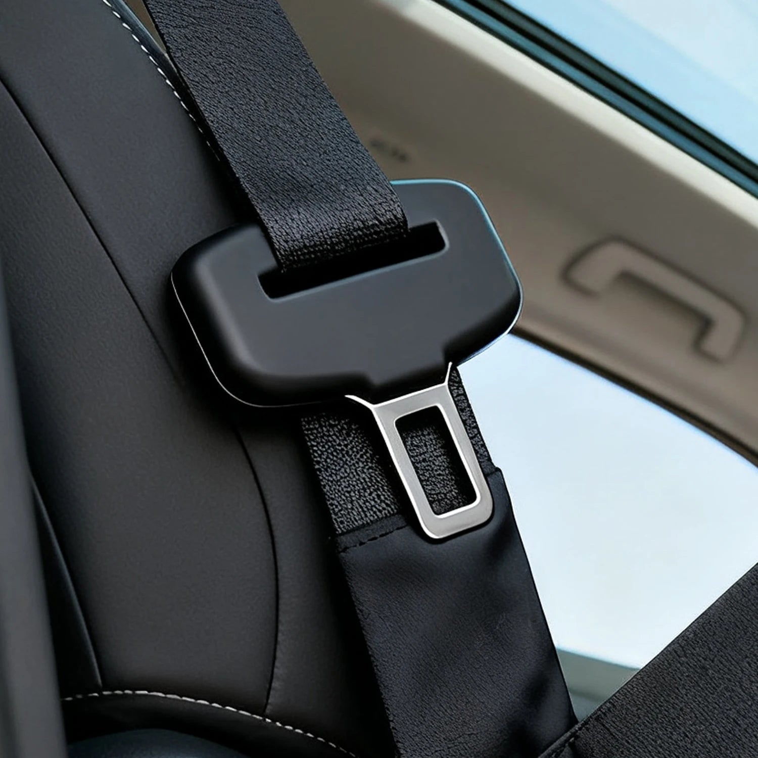 4types Silicone Anti-Collision Case Seat Belt Buckle Protector Soft Silicone Protection Anti Scratch Seat Belt Buckle Accessory