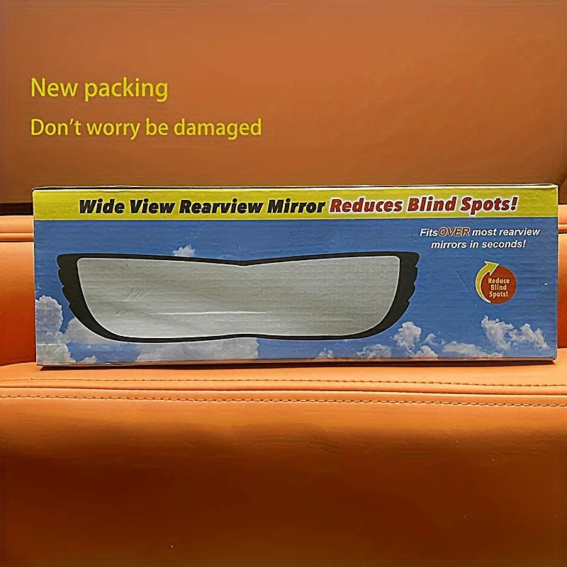 Curved Rearview Blind Spot Mirror Enhanced Field of View Curved Blind Spot Mirror HD Glass Wide Angle Mirror for Car Truck Amagi