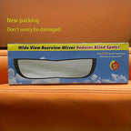 Curved Rearview Blind Spot Mirror Enhanced Field of View Curved Blind Spot Mirror HD Glass Wide Angle Mirror for Car Truck Amagi