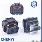 34 Pin 3-1437290-9 1.0mm Series ECU Auto Connector Electrical PCB Computer ECU Connector 64327288-2 4-1437290-1