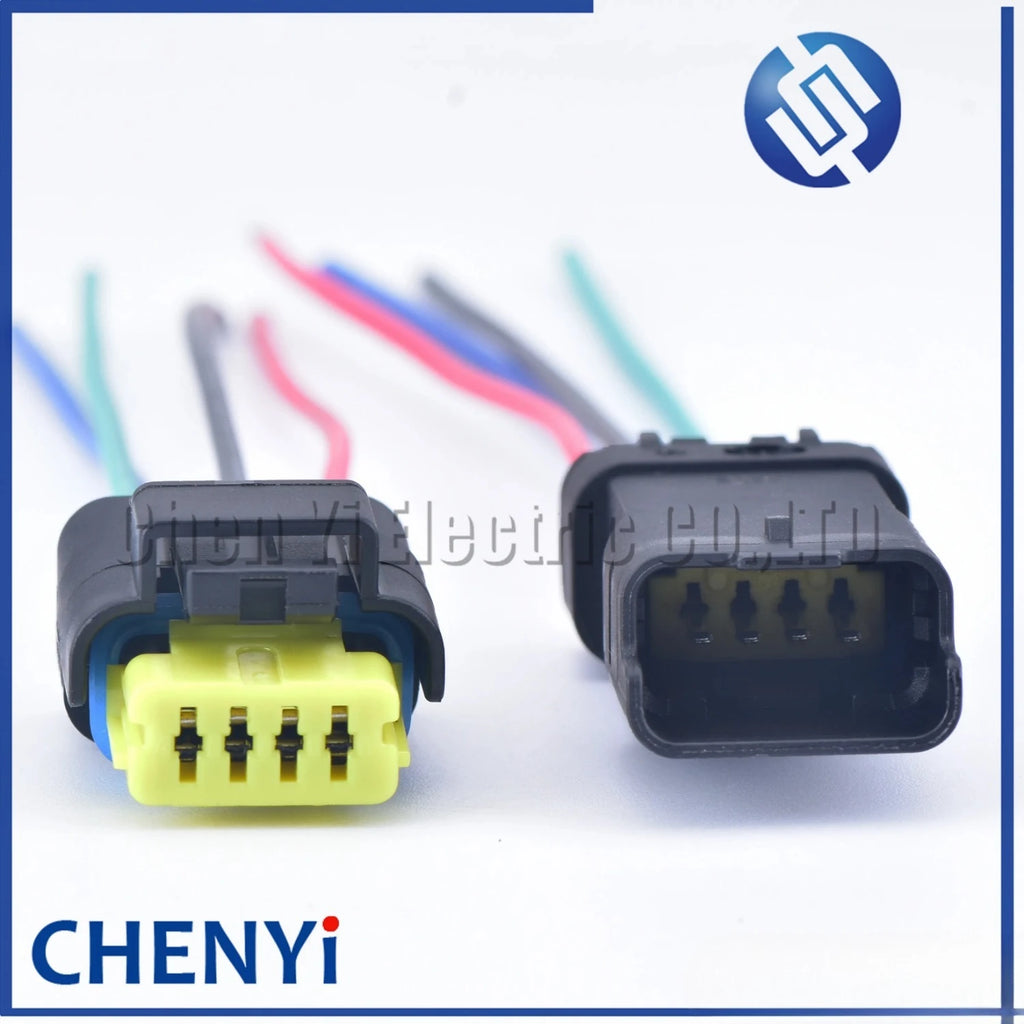 4 Pin Car Valve Oil Pump harness Plug Waterproof Electrical Connector 211PL042S0049 211PC042S4021 For Renault Peugeot Citroen