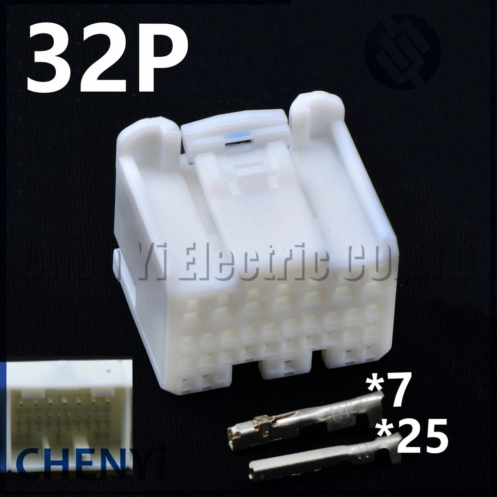 32 Pin female Automotive Connector ECU controller module plug Socket 90980-12143 1123339-1 90980-12526 For Toyota Honda Nissan