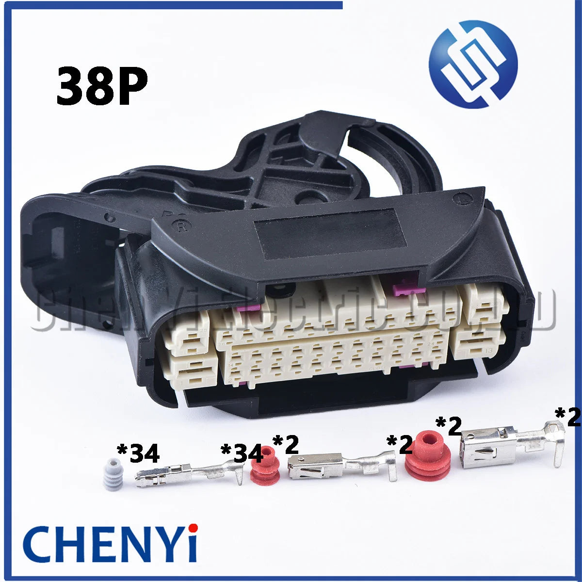 38 Pin Position Automotive waterproof connector ECU ABS pump wiring harness plug 1928405155 1 928 40 5155 170411D