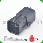 4-Pin Auto Connector Connector Enhanced Series Female Connector Housing Electrical Harness