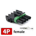 2.5 Series Automotive Waterproof Connector 1/2/3/4/6Pin Male And Female Plugs Haltech MAP TPS Wire Connector For GM