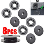 Car Carpet Floor Mat Clips Fastener Clamps for VW Passat Polo Golf Jetta Audi A1 A3 A4 A6 Skoda Octavia A5 A7 Seat Accessories