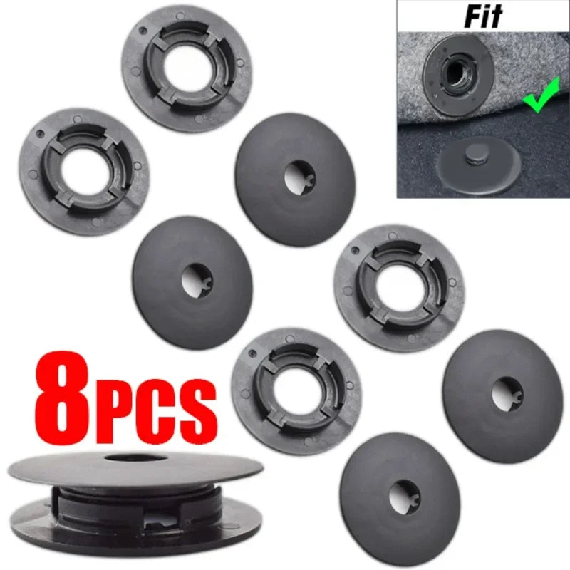 Car Carpet Floor Mat Clips Fastener Clamps for VW Passat Polo Golf Jetta Audi A1 A3 A4 A6 Skoda Octavia A5 A7 Seat Accessories
