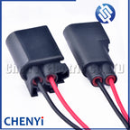 2 Pin/Way Female or Male Brake Pad Sensor Connector Wheel ABS Sensor Scoket Plug Wire Harness Pigtail 2-1437712 For Ford