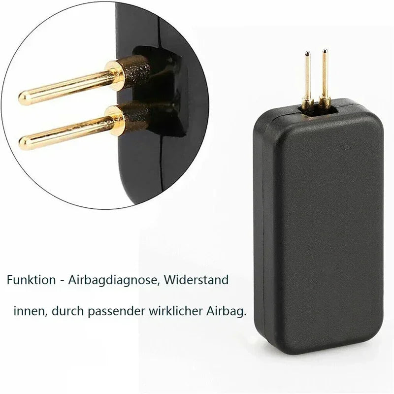 100/10PCS Universal Car Airbag Simulator Emulator Resistor Bypass Fault Finding Diagnostic Tools Air Bag Scan Diagnostic amagi