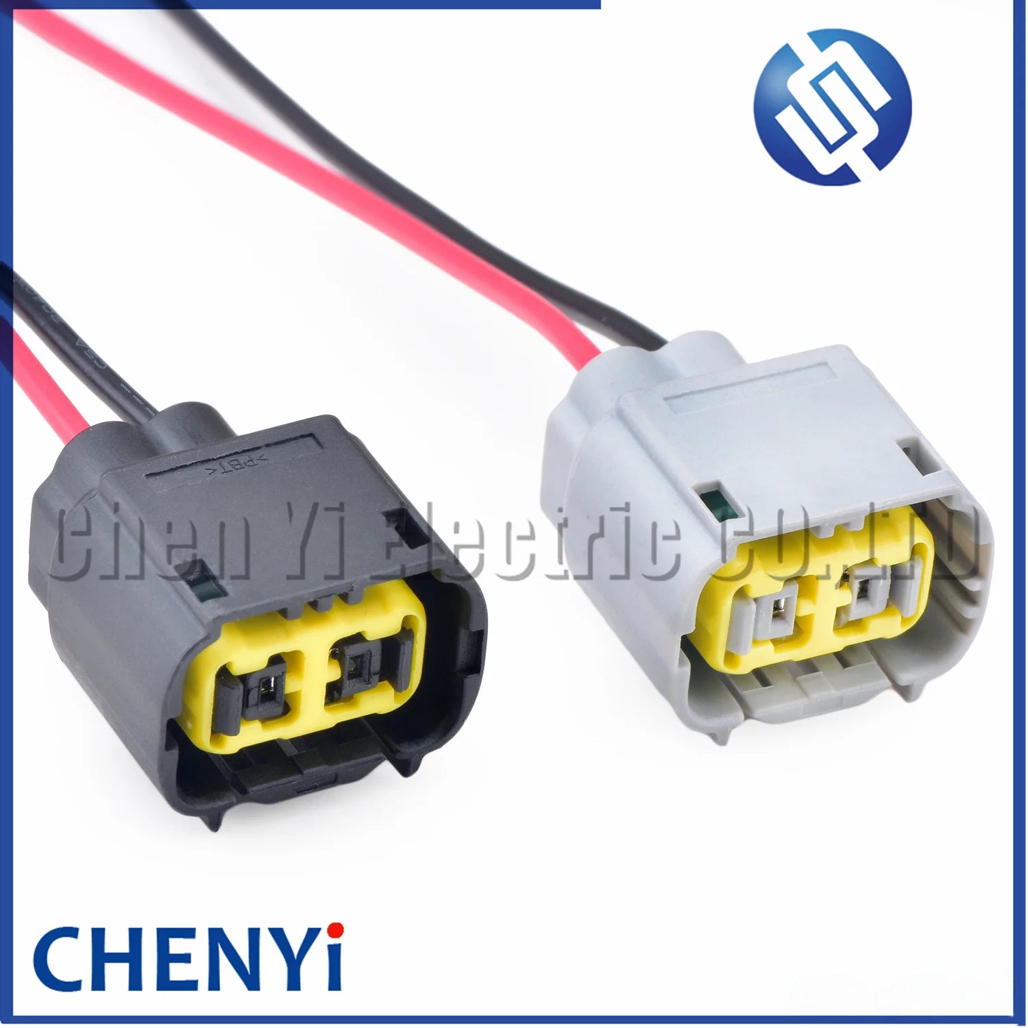 2 Pin Auto waterproof connector Headlight front bumper light plug tail light fog light plug for ford mustang Buick Regal excelle