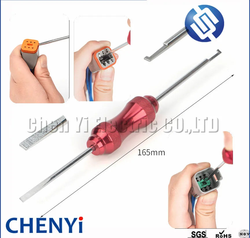 Automotive Plug Round Pins Contact Removal Tools Kit For Deutsch Connector DT/DTM/DTP/HDP/DRC series Needle extractor