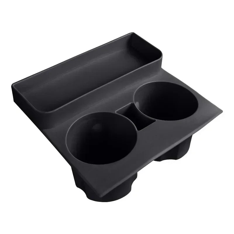 Premium Cup Holder Insert Secure Fit for Model Y/3 Center Console Round Slot Cover with Enhanced Interior Style Tools Amagi
