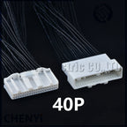 40 Pin Automotive Navigation screen CD multimedia host Wire harness Plug Connector 1674312-1 1318389-1 For Toyota Nissan
