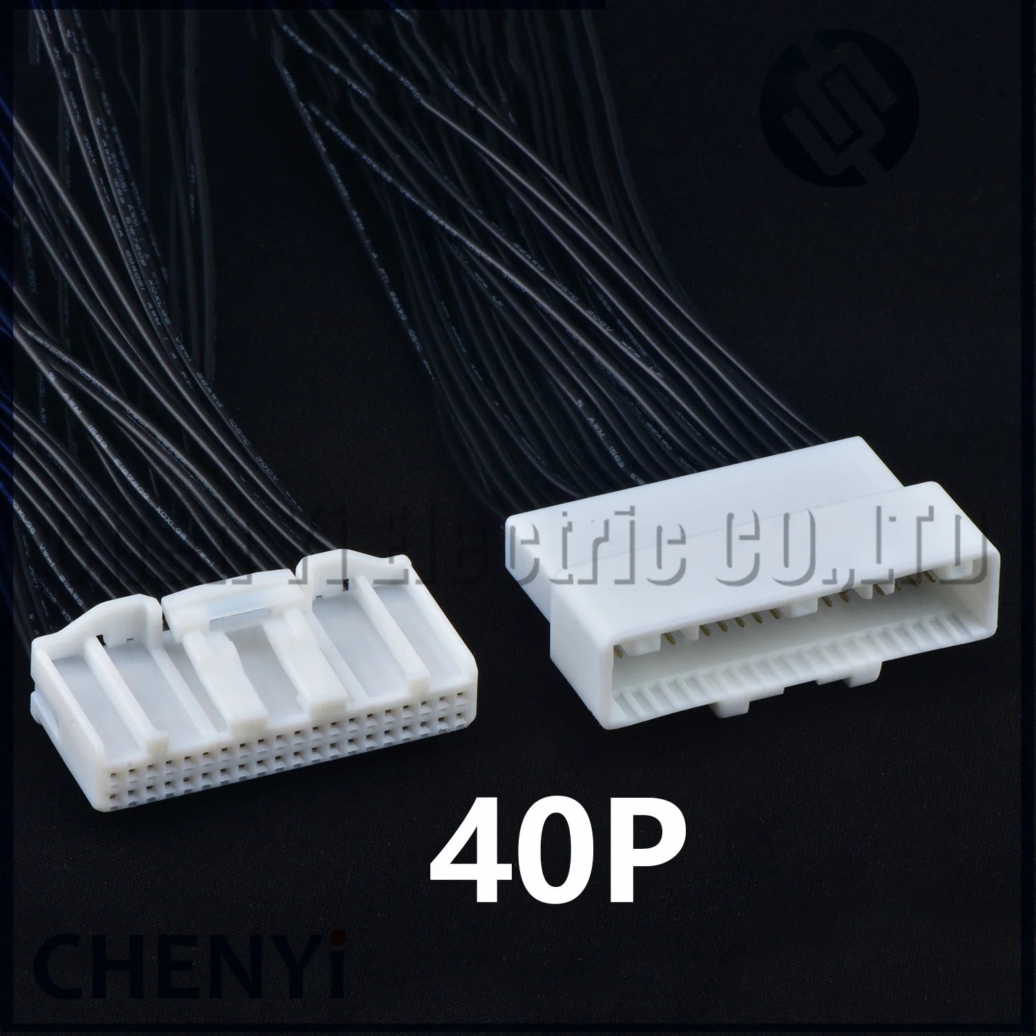 40 Pin Automotive Navigation screen CD multimedia host Wire harness Plug Connector 1674312-1 1318389-1 For Toyota Nissan