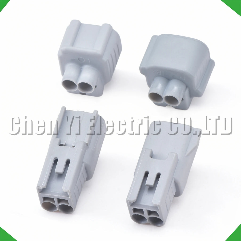 2 Pin Automotive Fog Socket Lamp Plug Turn Signal Light Connector 6189-0175 90980-11019...