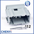 12 Pin Automotive connector Power Seat Assembly Plug Automotive Light Anti-rollover Sensor Plug 6098-0252 6098-0251 For Honda
