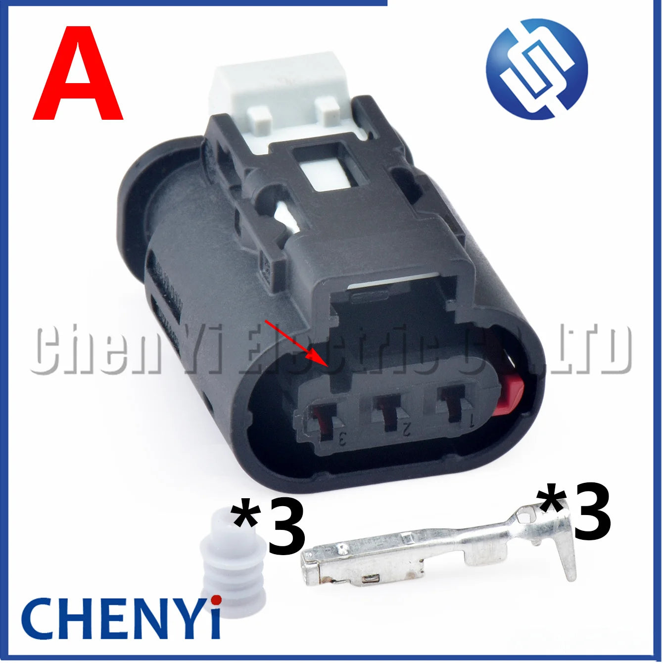 3 Pin Car Crankshaft Position Sensor connector fuel pressure Sensor plug 10010344 10092977 10092976 09406622 10098876 For GM GMC
