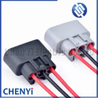 3 Pin waterproof connector Motorcycle generator motor coil rectifier Wire harness Plug QLW-A-B3F-B QLW-A-3F-GR