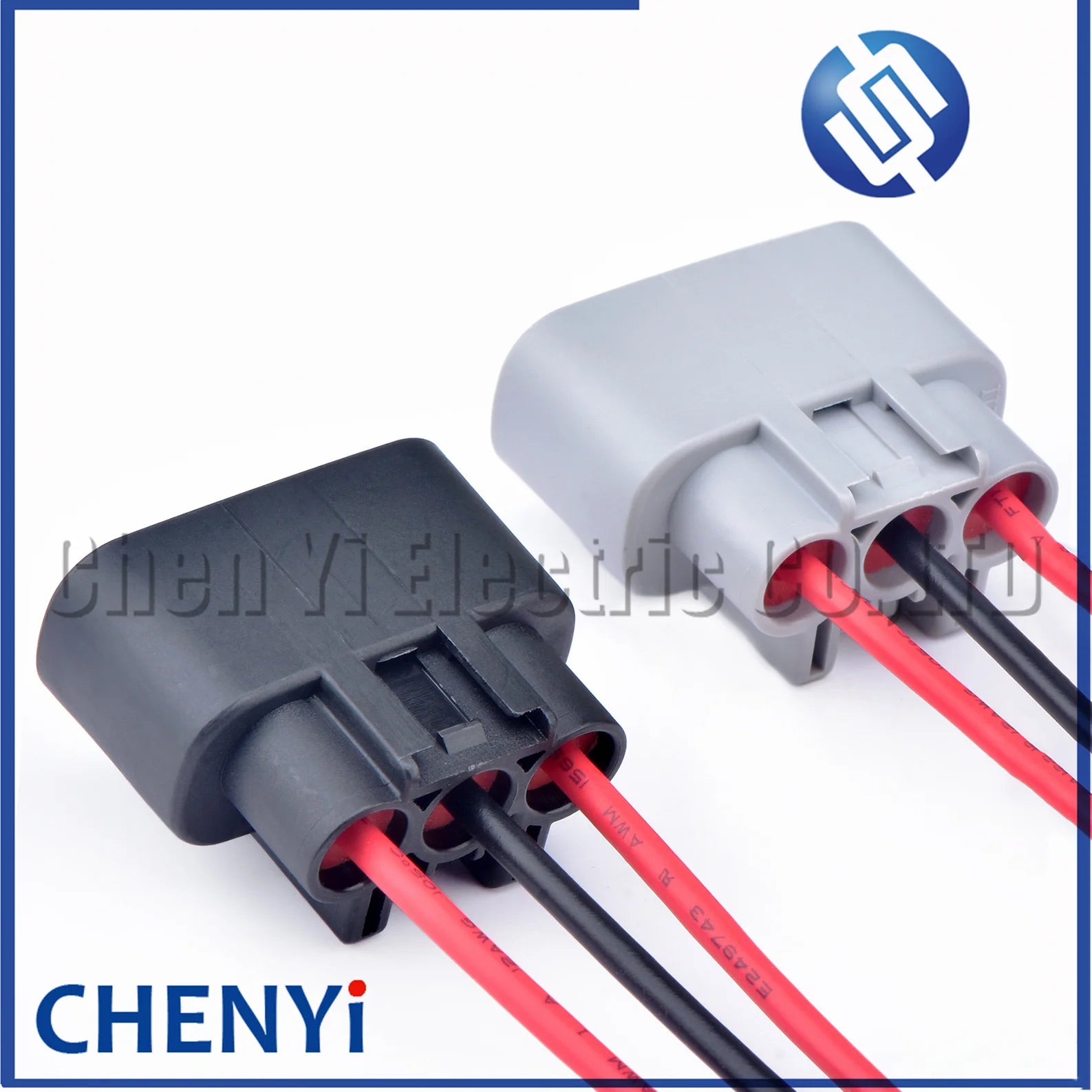 3 Pin waterproof connector Motorcycle generator motor coil rectifier Wire harness Plug QLW-A-B3F-B QLW-A-3F-GR