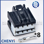 8 Pin Auto Power amplifier connector Car door harness plug 95386005 42461811 6098-4713 With pins For Chevrolet Buick