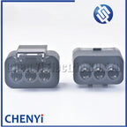 3 Pin 6.3mm series 1743271-2 Female Auto Waterproof Connector Automotive Plug Electric Wire Radiator Fan Harness Socket
