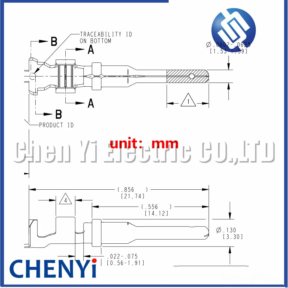 50 Pcs DT 1.5mm series auto Connector Crimp Pin 1062-16-0122 1062-16-0144 1062-16-0177 1060-16-0122 1060-16-0144 1060-16-0177