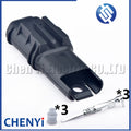 3 Pin male or female Automotive door handle connector Turn signal Wire harness plug 872-405-501 872-837-506