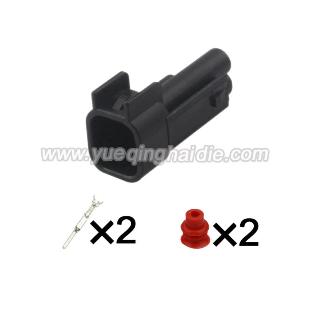 2PIN 1.5mm Waterproof Male Female Connector Car ABS Sensor Plug EV1 To EV6 Auto Fuel Injector Nozzle Methanol Socket For Ford