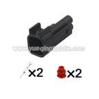 2PIN 1.5mm Waterproof Male Female Connector Car ABS Sensor Plug EV1 To EV6 Auto Fuel Injector Nozzle Methanol Socket For Ford
