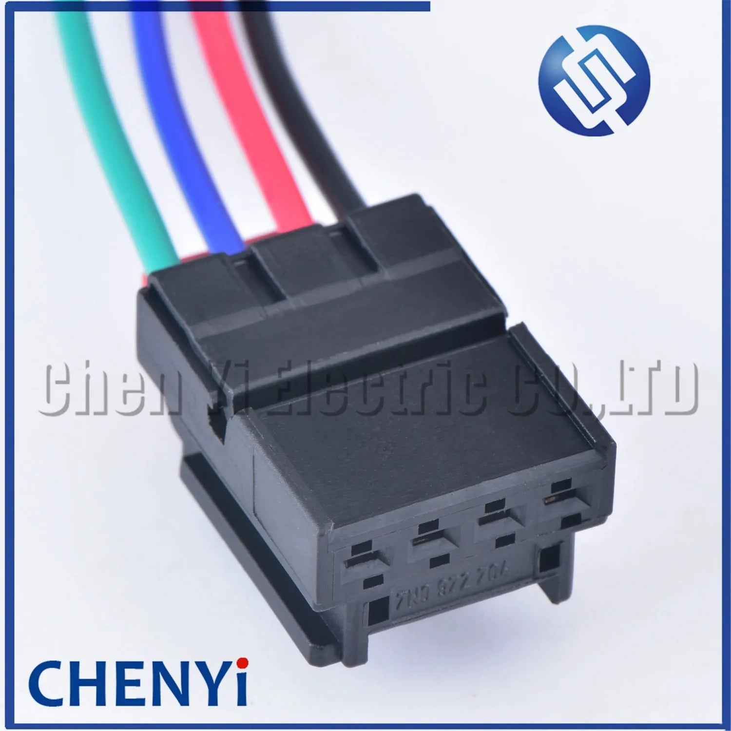 4 Pin Automotive connector Female Car Taillight Chair unsealed wiring harness plug 7N0 972 704 with 15cm wires 7N0972704
