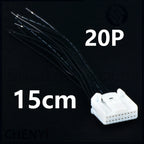 20 Pin Auto Car CD Player Wire Connector Audio vehicle central control Cable plug Socket 1473750-1 1473807-1 For Toyota Nissan