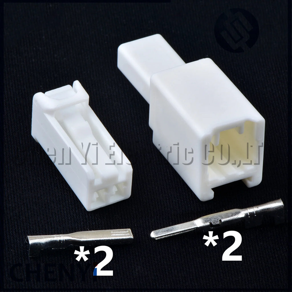 2 Pin Automotive connector Car reading light tailgate light license plate light Tailgate Plug 7186-8845 7187-8845 For Honda