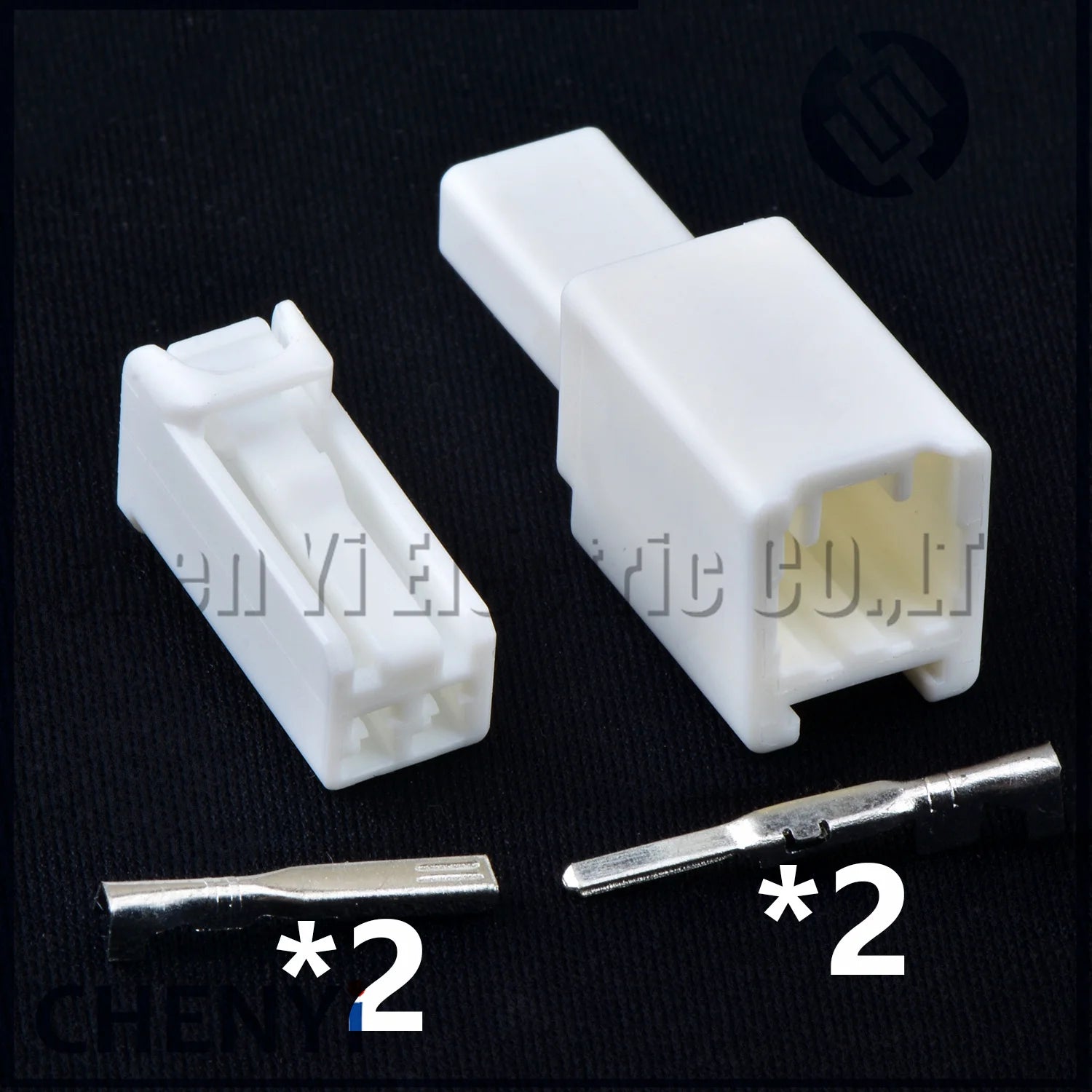 2 Pin Automotive connector Car reading light tailgate light license plate light Tailgate Plug 7186-8845 7187-8845 For Honda