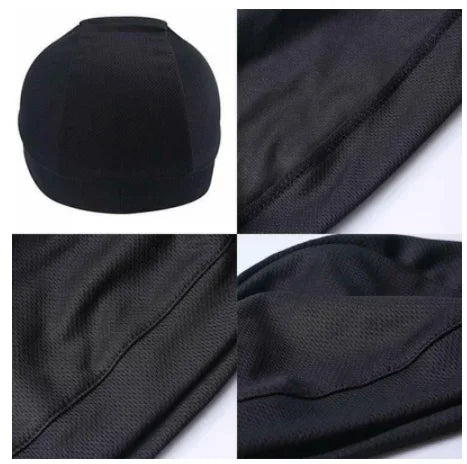Cycling Helmet Hat Inner Cap Breathable Quick-drying Motorcycle Balaclavas Helmet Beanie Outdoor Sports Motor Helmet Hats Tools