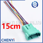 green Deutsch 12 Pin Sealed waterproof connector DTM06-12SC DTM04-12PC Automotive Connector Heavy Truck Wiring Harness Plug