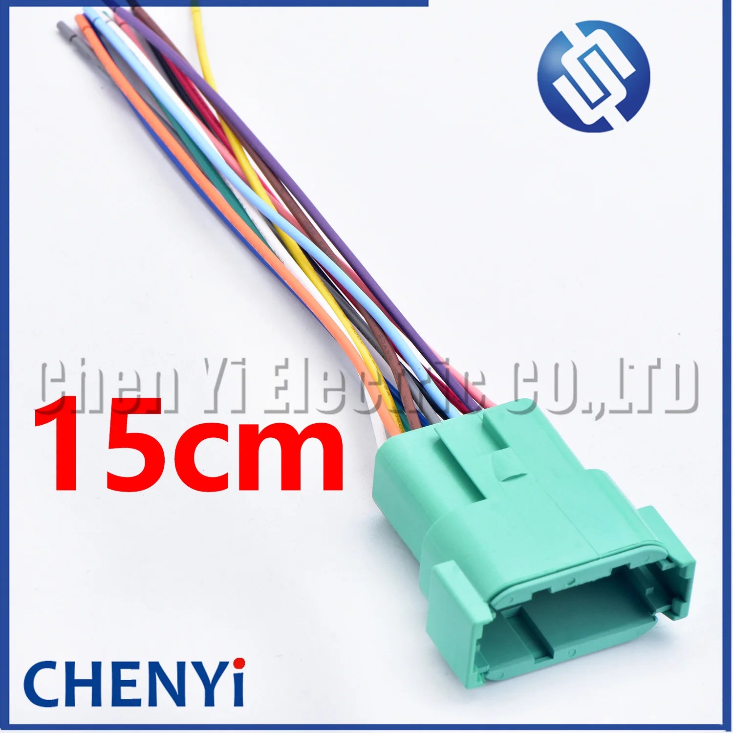 green Deutsch 12 Pin Sealed waterproof connector DTM06-12SC DTM04-12PC Automotive Connector Heavy Truck Wiring Harness Plug