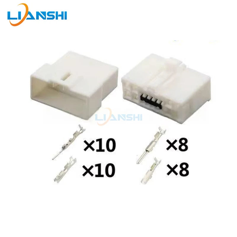 Suitable for Hyundai Kia headlight wiper combination switch wiring harness plug connector with terminal DJ7181-0.6/2.2-11/21
