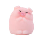 Cute Piggy Auto Interior Ornaments Resin Pink Pig Cartoon Toy Decoration Dashboard Desktop Office Garden Car Decor Accessories