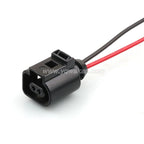 2 PIN 1.5mm Series Car Waterproof Male Female Connectors Wiring Harness For VW Audi 1J0973802 1J0973702 13602619