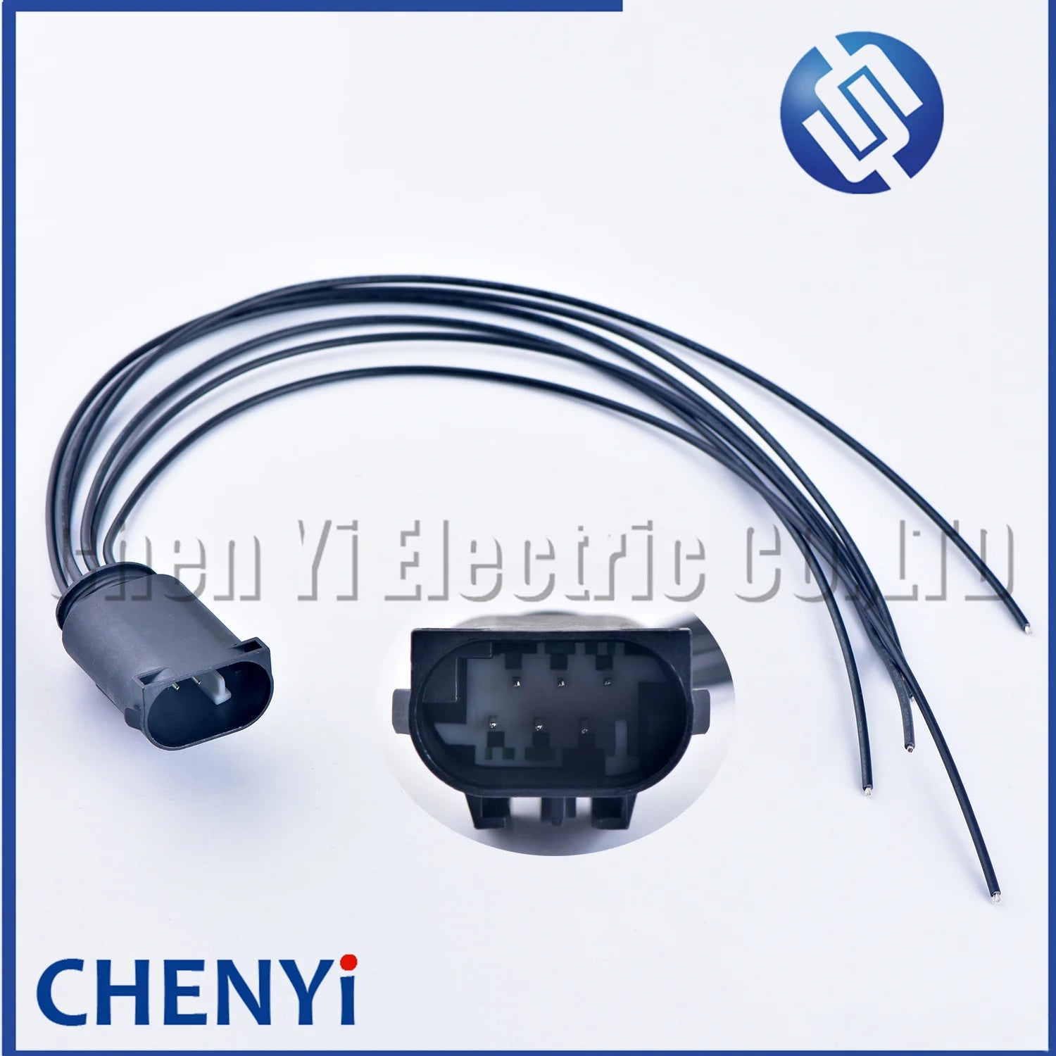 6 Pin Automotive waterproof connector Throttle Valve Sensor Connector 1-967616-1 Accelerator Pedal Plug 9-967616-1