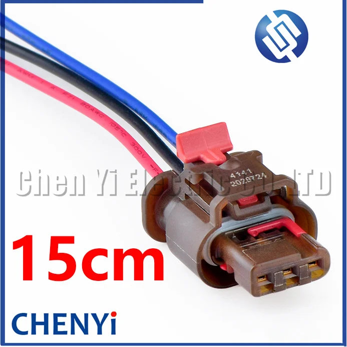 3 Pin Auto Parking Sensor Connector cam Crankshaft position Reverse radar sensor plug 1488991-1 1488991-2 1488991-5 1488991-6