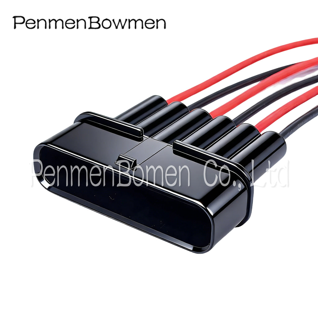 1 Set 6 Pin Auto Accelerator Pedal Throttle Electrical Cable Connectors Wire Harness Plug 90980-11858 for Toyota 7283-1968-30