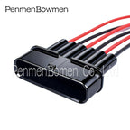 1 Set 6 Pin Auto Accelerator Pedal Throttle Electrical Cable Connectors Wire Harness Plug 90980-11858 for Toyota 7283-1968-30