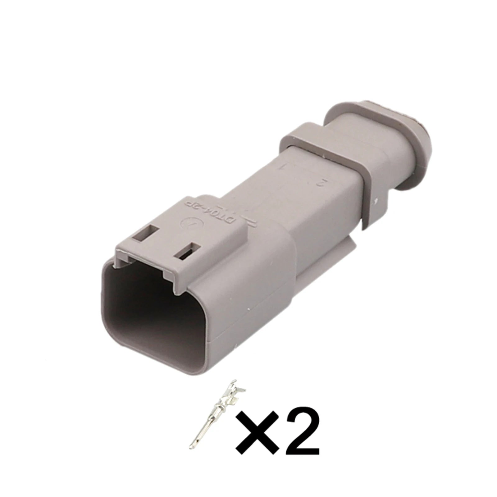 Deutsch 2Pin Connector Waterproof 1.6mm Male Female Connectors DT06-2S DT04-2P Automobile Electric Motorcycle Wire Harness Plug