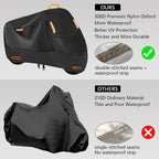Motorcycle Cover Waterproof All Season Dustproof UV Protective Outdoor Indoor Scooter 210D 420D Wear-resistant Fabric Amagi
