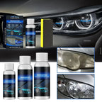 Car Headlight Restoration Crystal Oxidation Yellowing Repair Refurbishment Lens Headlight Polishing Refurbishing Kit Tools New