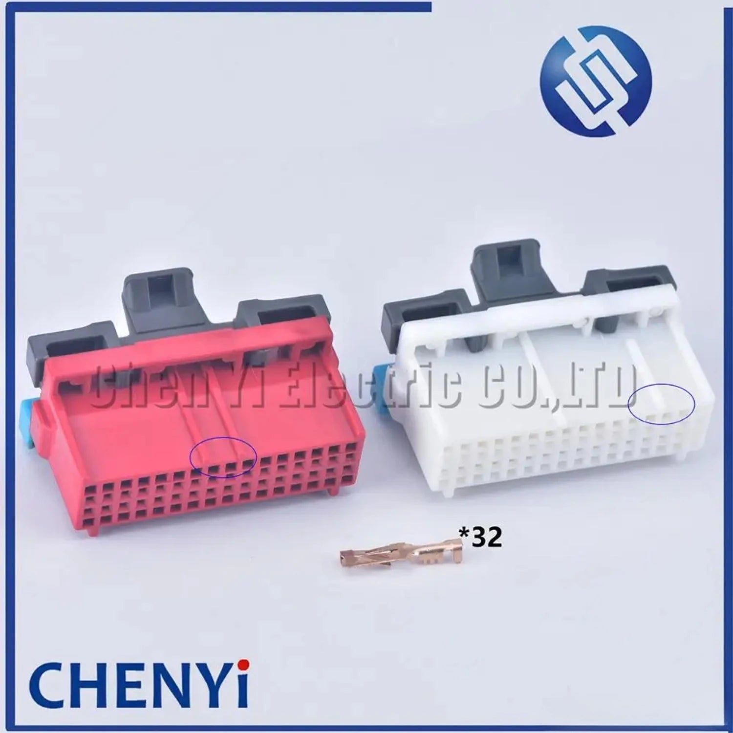 32 Pin red or white Connector female ECU Automotive connector 12146448 12146447 For GM D950029 DELCO ELECTRONICS