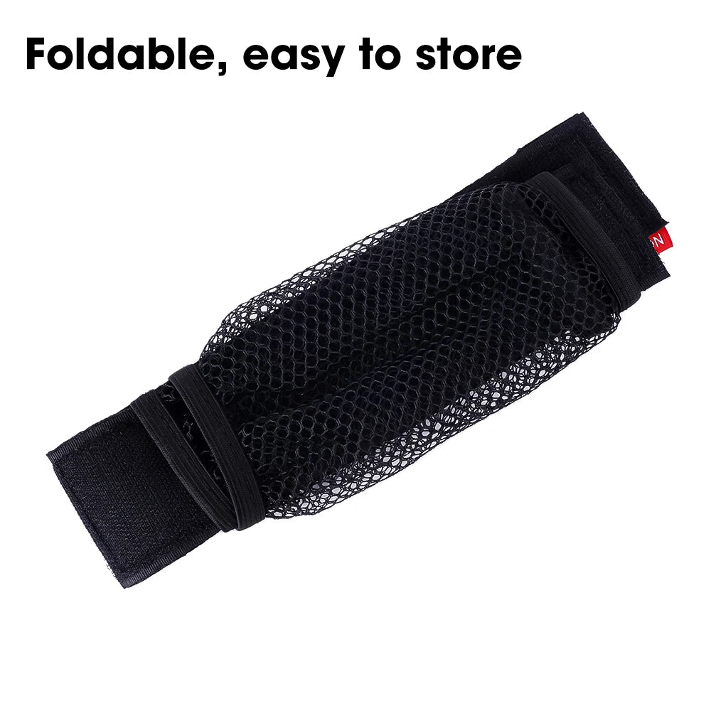 Car Trunk Elastic Mesh Fixed Straps Car Interior Organizer Extinguisher Storage Net Bag Seat Back Fixing Bag Auto Car Accessory