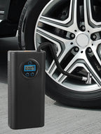 Nflate Your Car Tires 3000 Mah Wireless Tire Inflator Charging Handheld Inflator Pump Tram Motor Wireless Inflator Or Motorcycle
